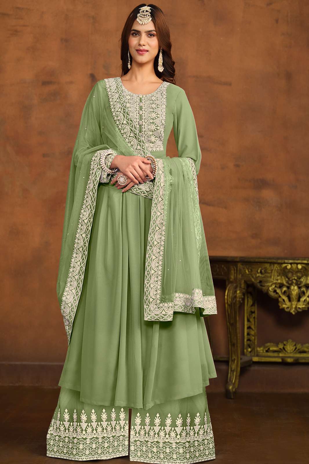 ANJUBAA ANJUBAA VOL 26  Faux Georgette Pakistani Suit in Beautiful Multicolors