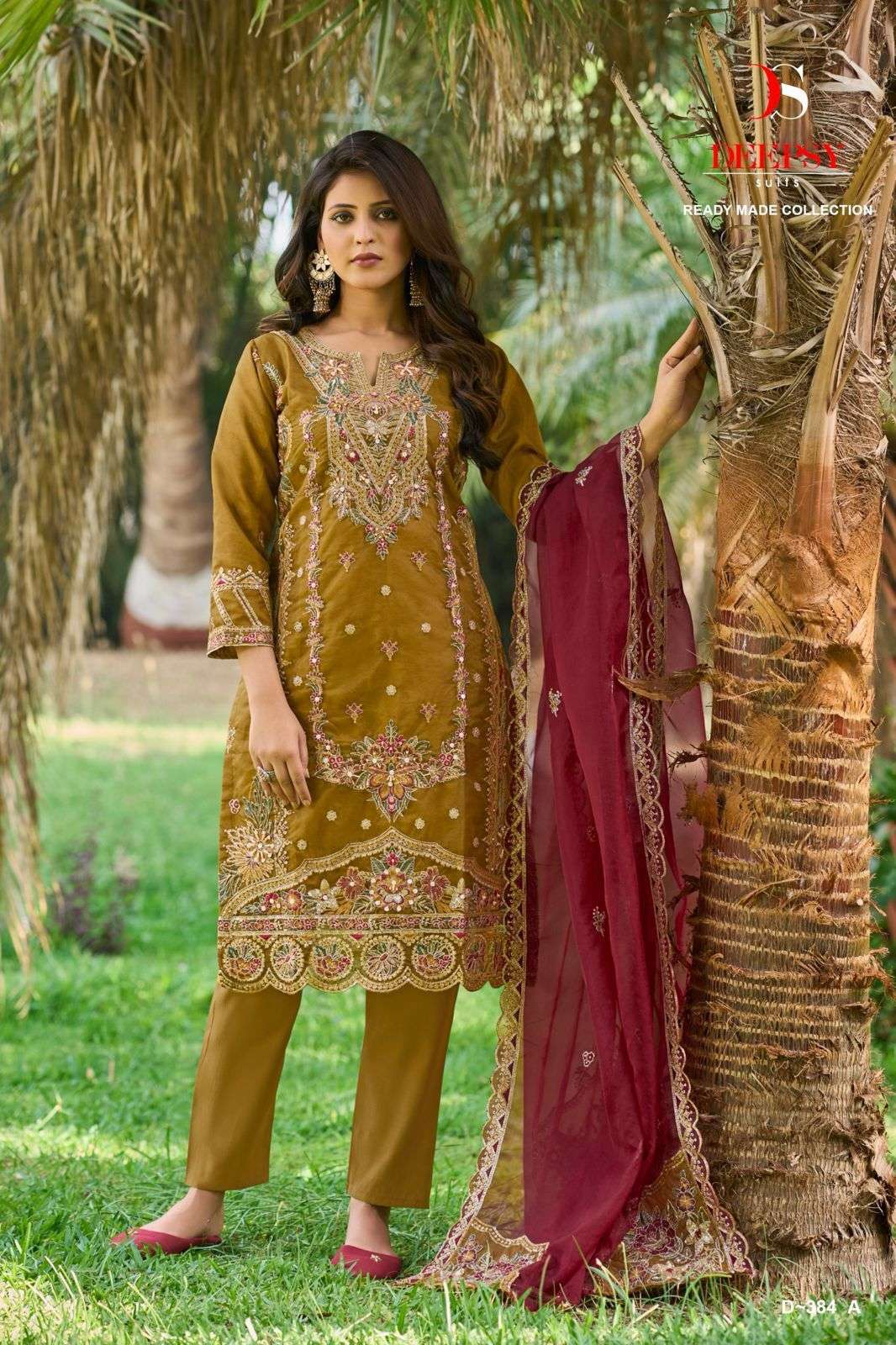 DEEPSY SUITS D 384 A TO D READYMADE PAKISTANI COLLECTION