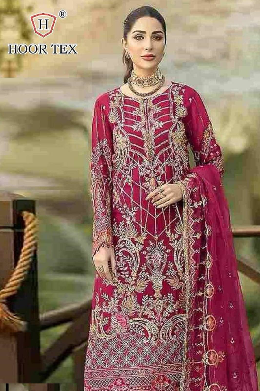 HOOR TEX H 200 A TO D PAKISTANI SUITS COLLECTION