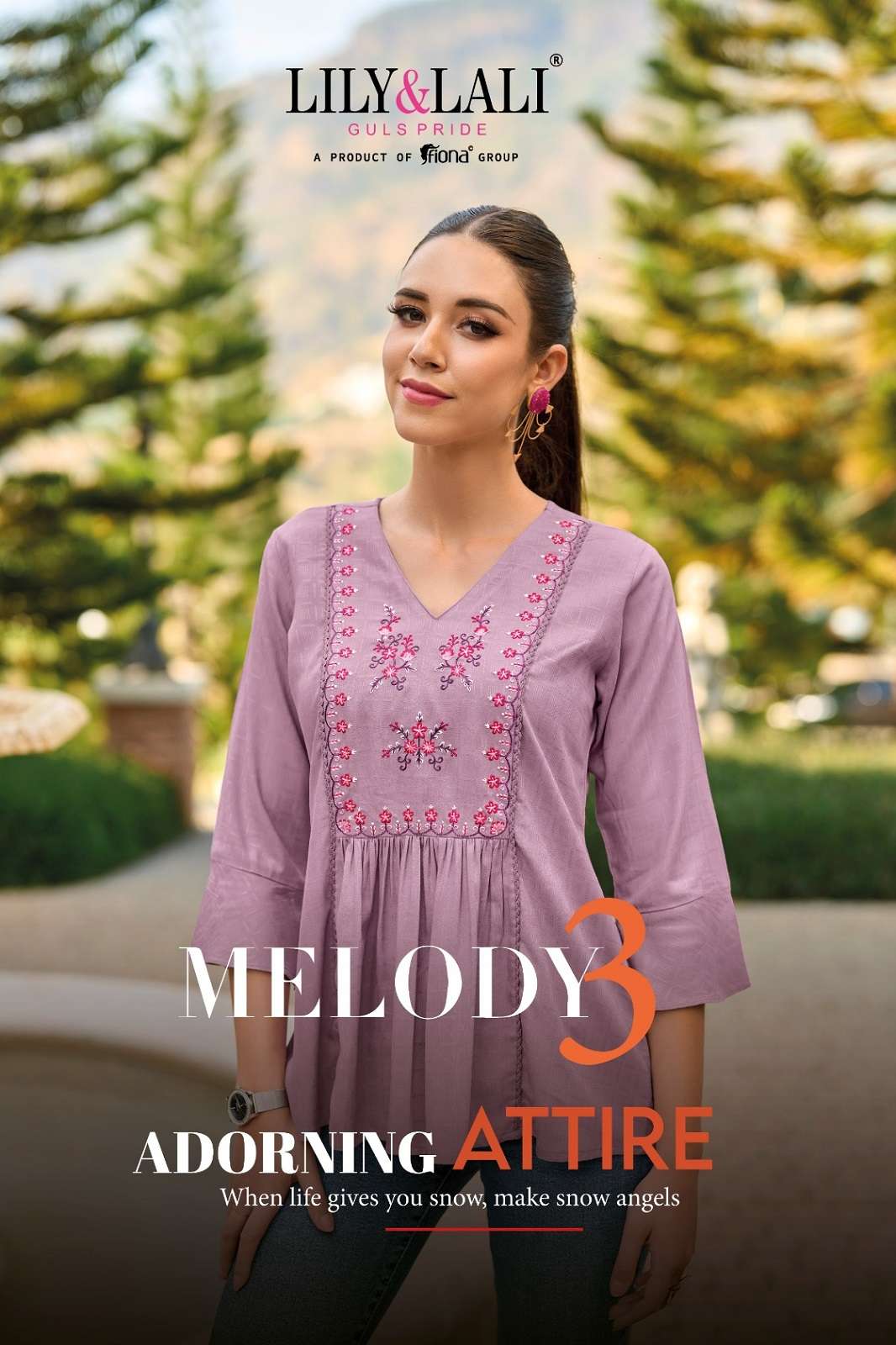 LILY LALI MELODY VOL 3 FANCY TOPS COLLECTION