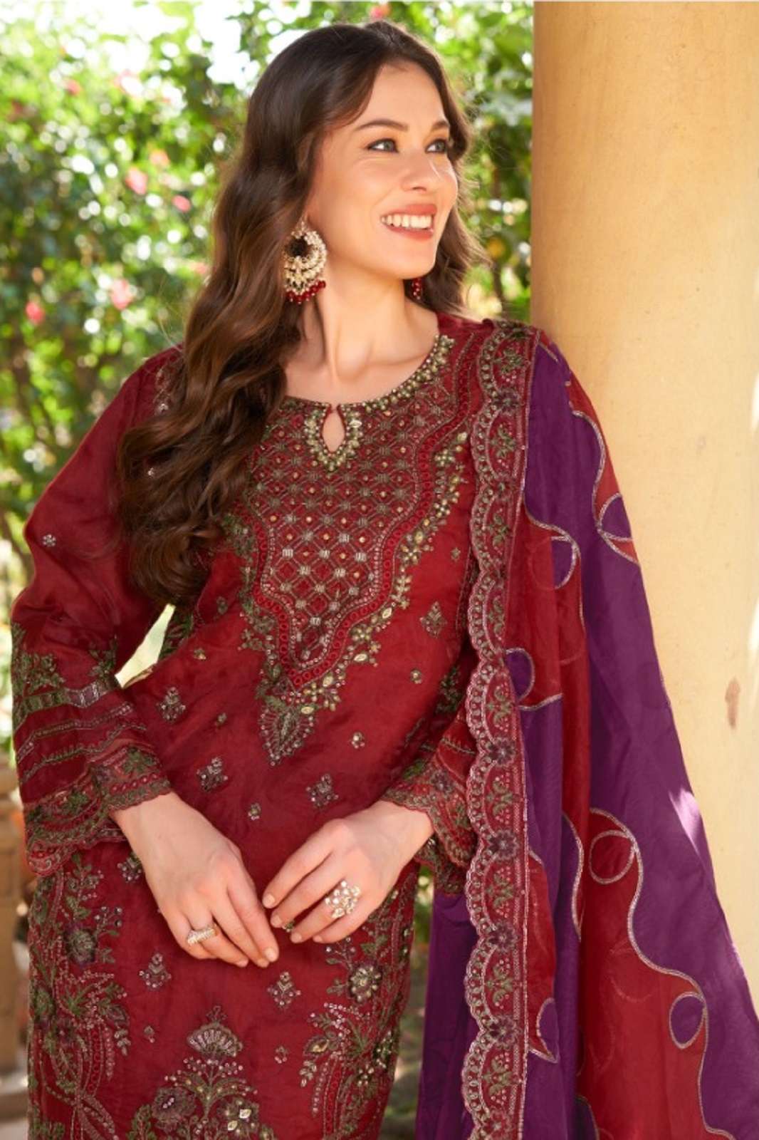 MUSHQ M 328 A TO D PAKISTANI SALWAR SUITS COLLECTION