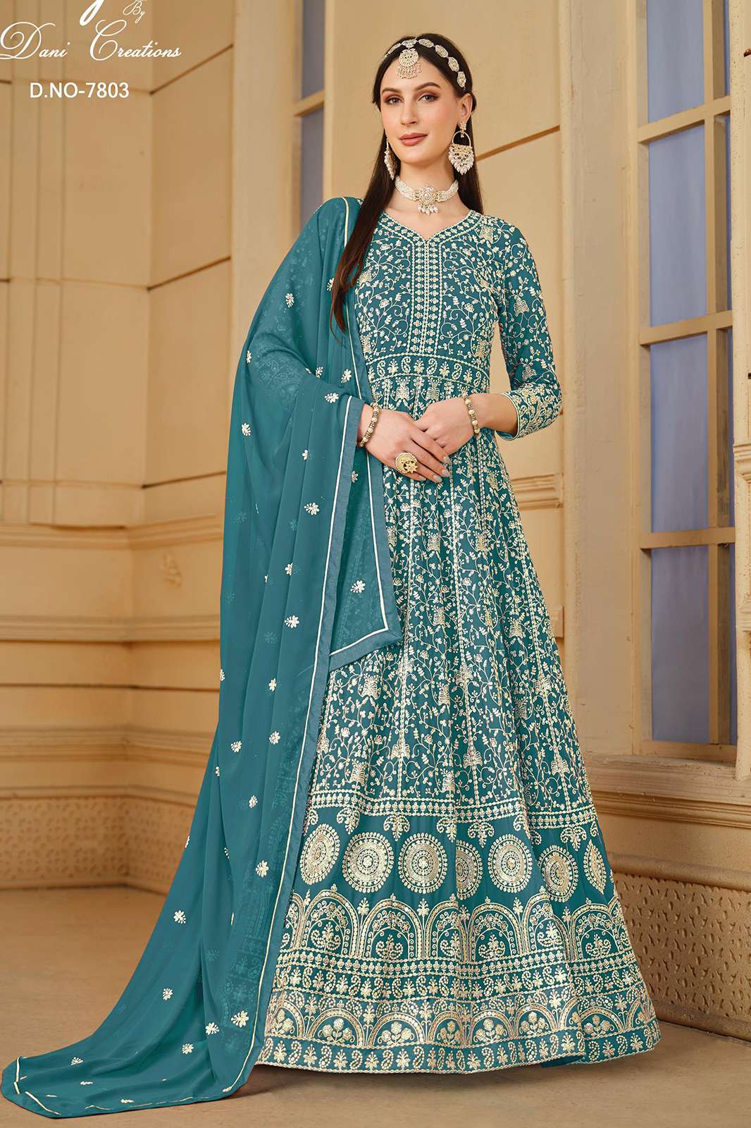 TWISHA AANAYA VOL-178 Faux Georgette Anarkali pakistani suit in Beautiful Colors