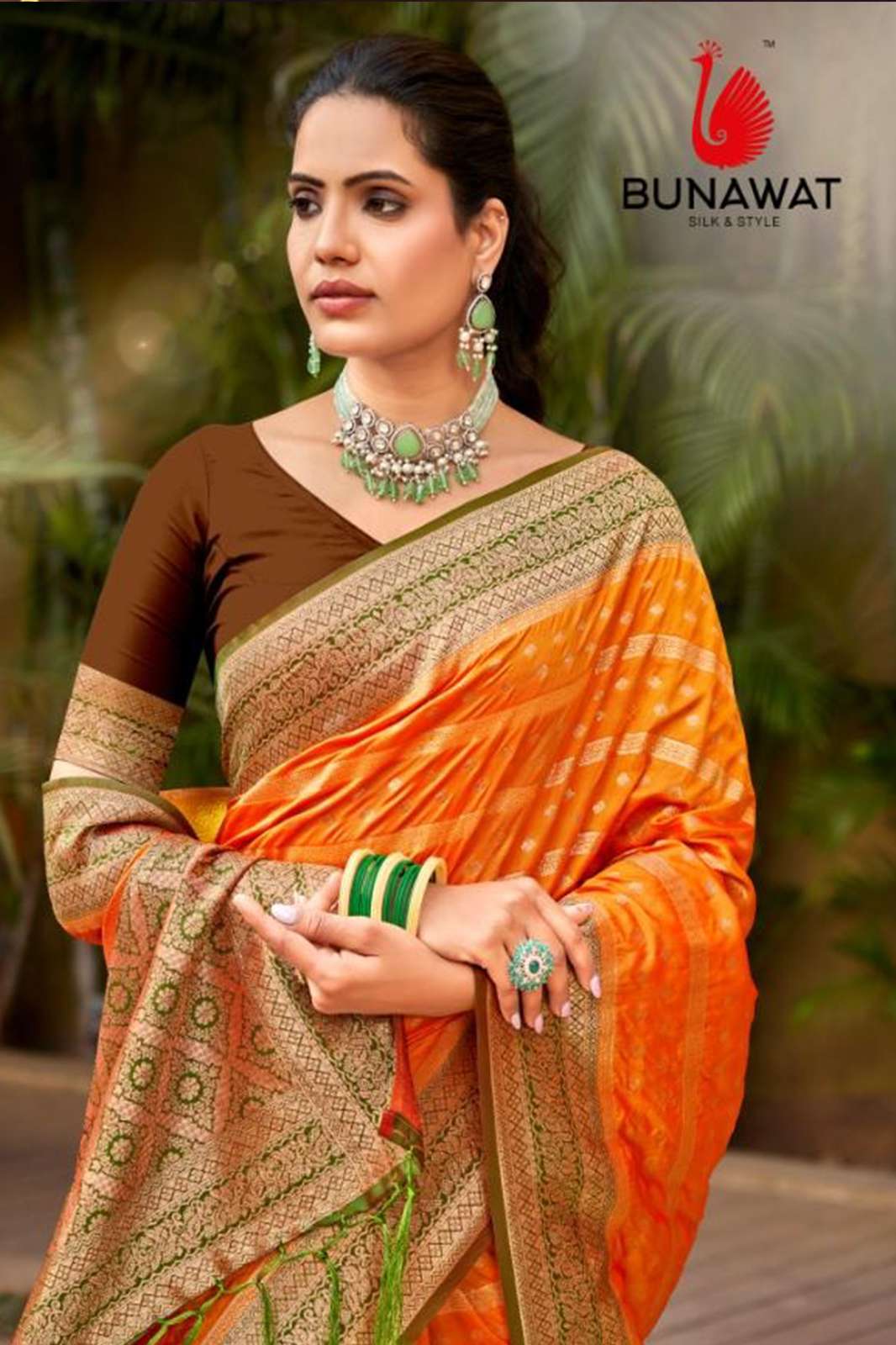BUNAWAT 5559 Pratibha Silk Banarasi Silk Saree in beautiful multicolors
