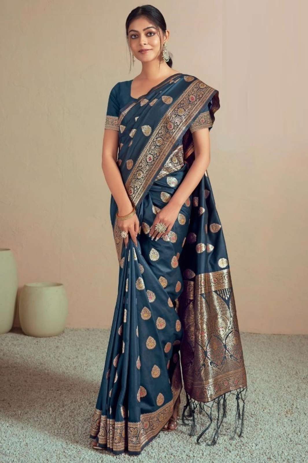 BUNAWAT 5860 Butterfly exculsive lastest silk saree collection