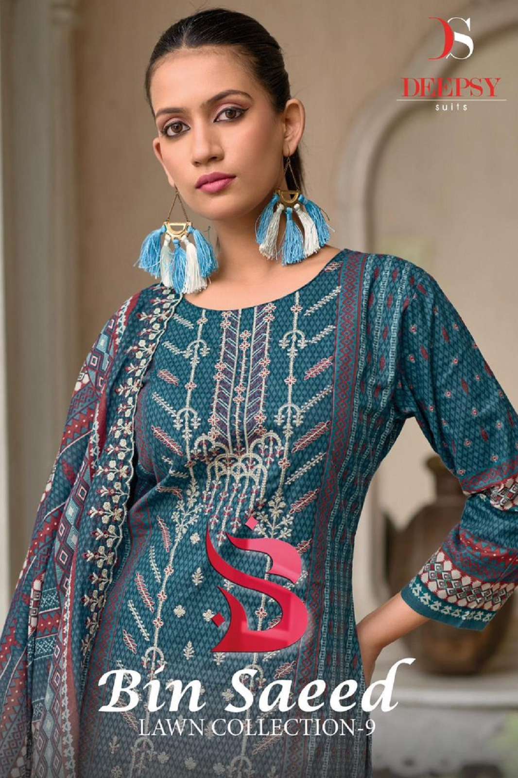 DEEPSY SUITS BIN SAEED VOL 9 PAKISTANI COLLECTION