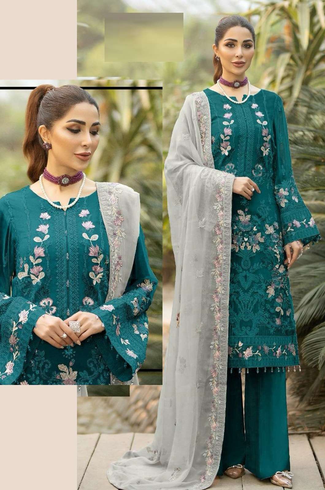HOOR TEX H 252 A To F PAKISTANI SUITS COLLECTION