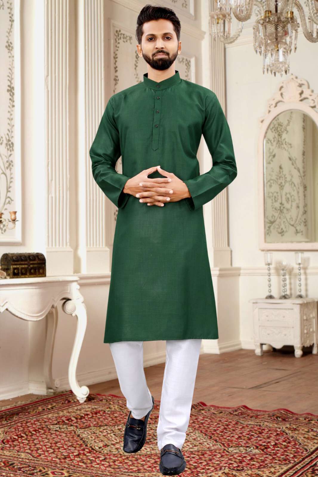 Shri Balaji Emporium 5920 Desi Boy  Cotton Traditional Wear Kurta Party Wear