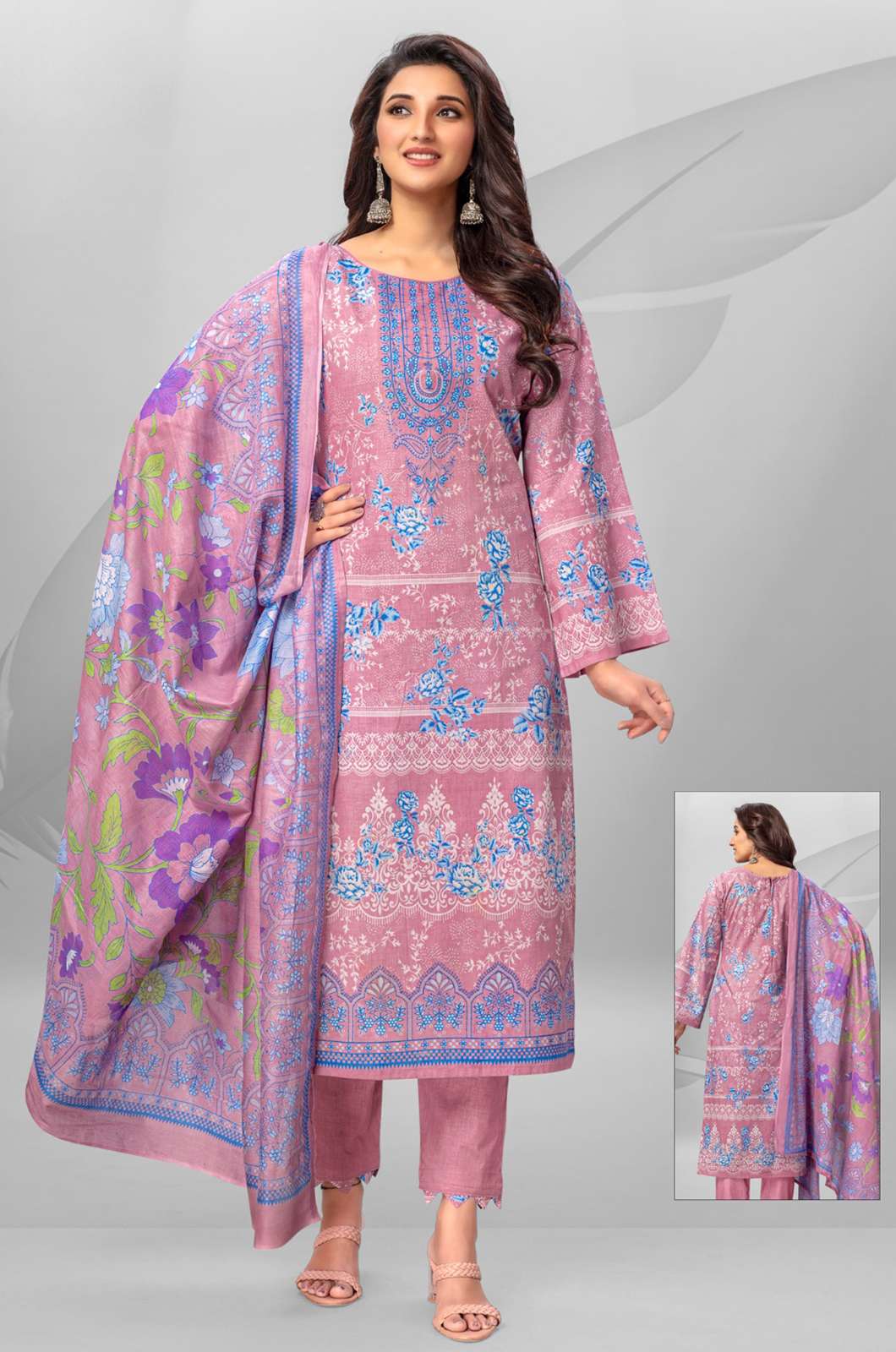 Shri Balaji Emporium Roohi Zara Vol.2 5976 100% Pure Cotton Printed Suit