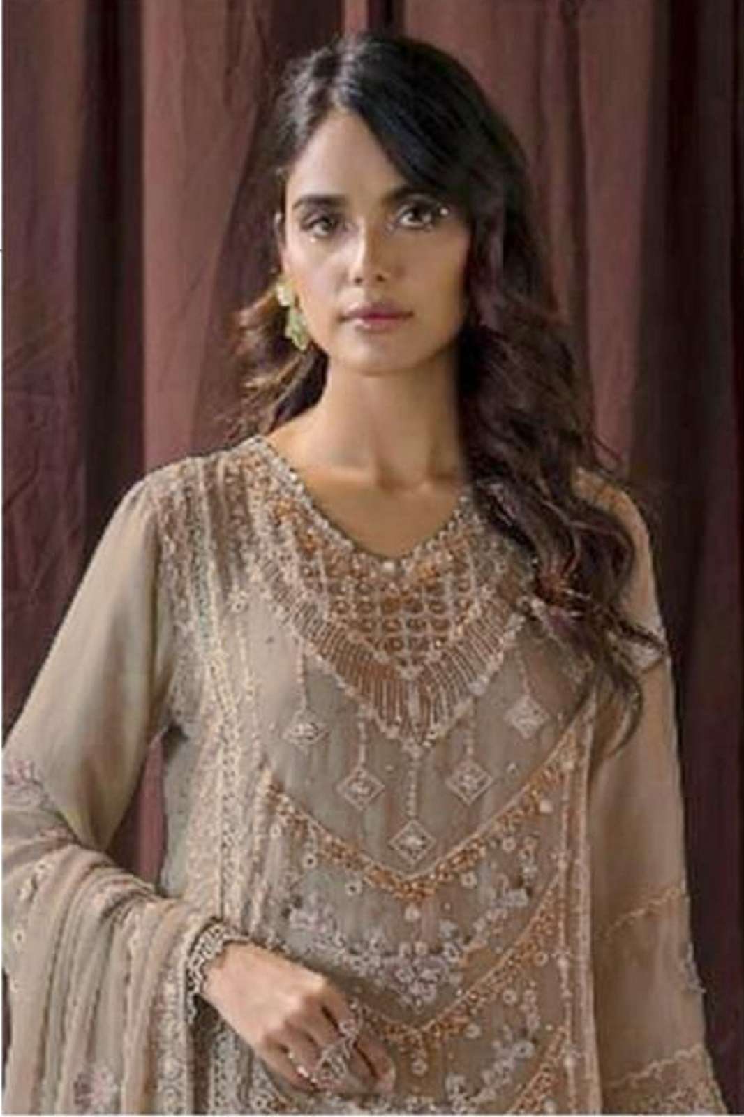 ZIAAZ DESIGNS 440 SEMI STITCHED SUITS