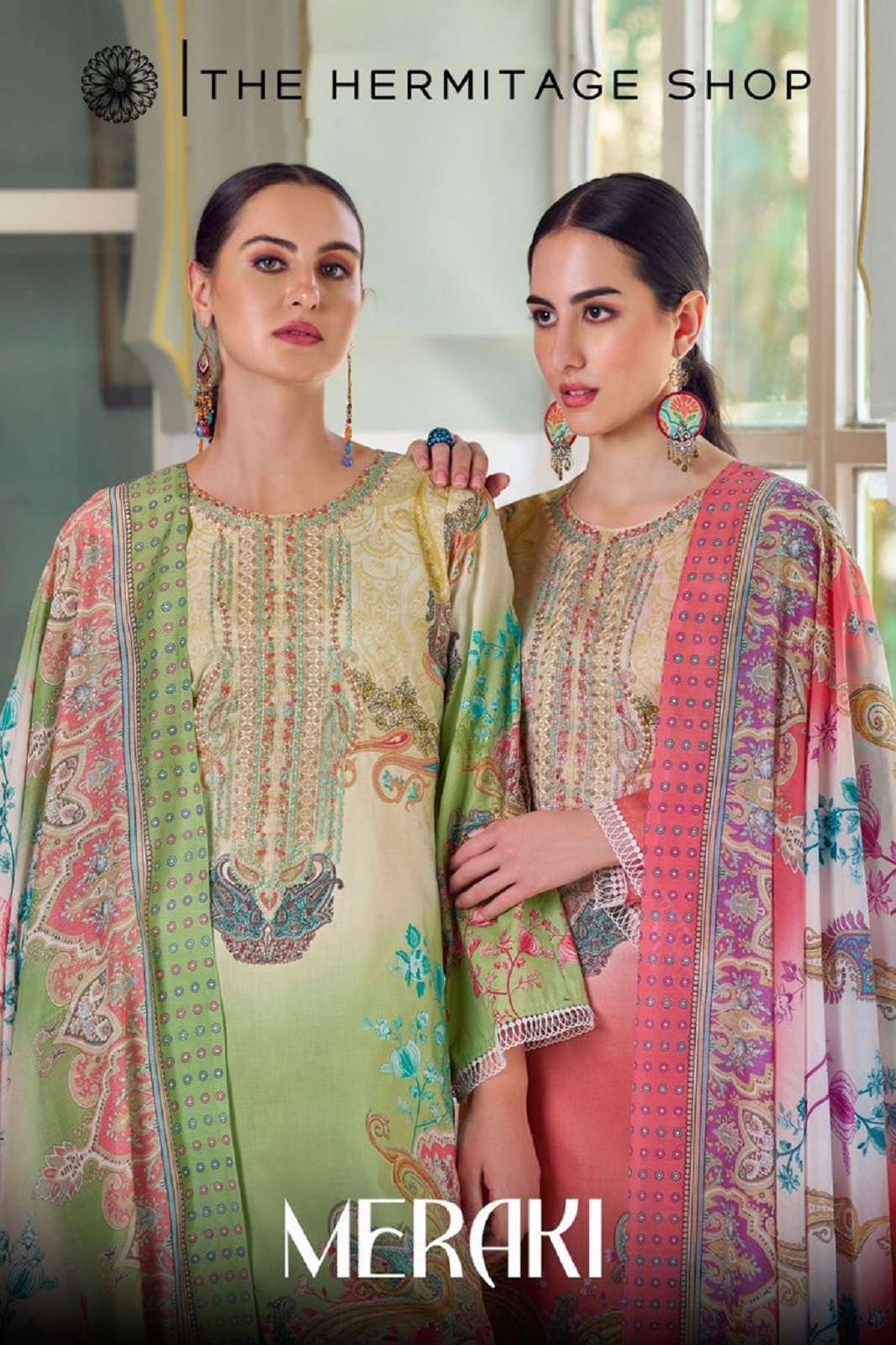 HERMITAGE CLOTHING MERAKI PAKISTANI SALWAR SUITS