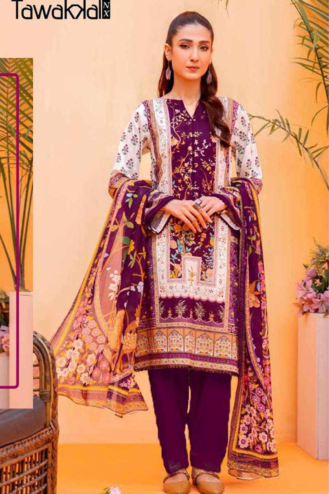 HOOR TEX TW 01 Heavy Cotton Designer Pakistani Suit