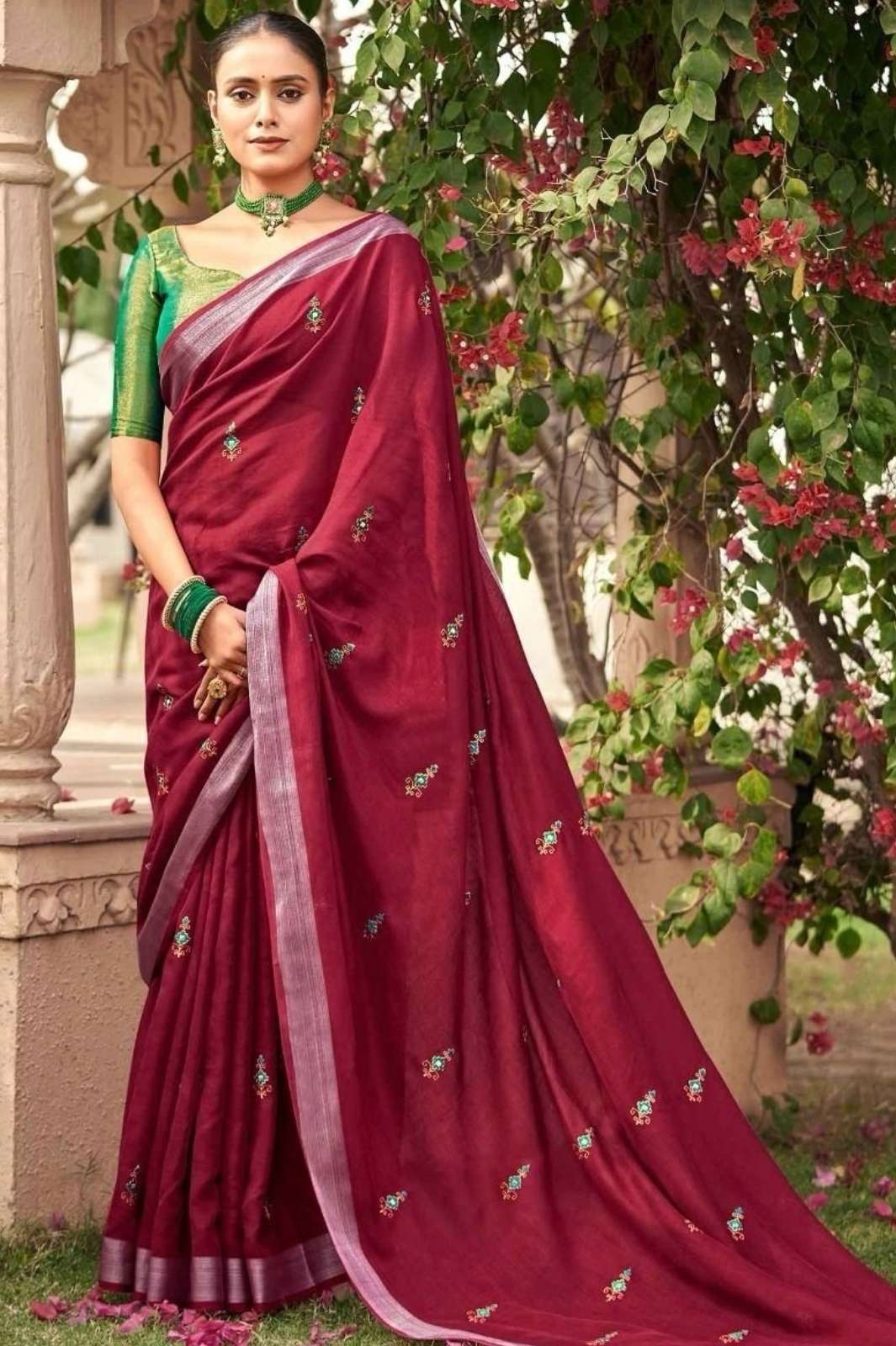 KASHVI CREATION 5476 MALIKA  Pure Line Fancy designer saree