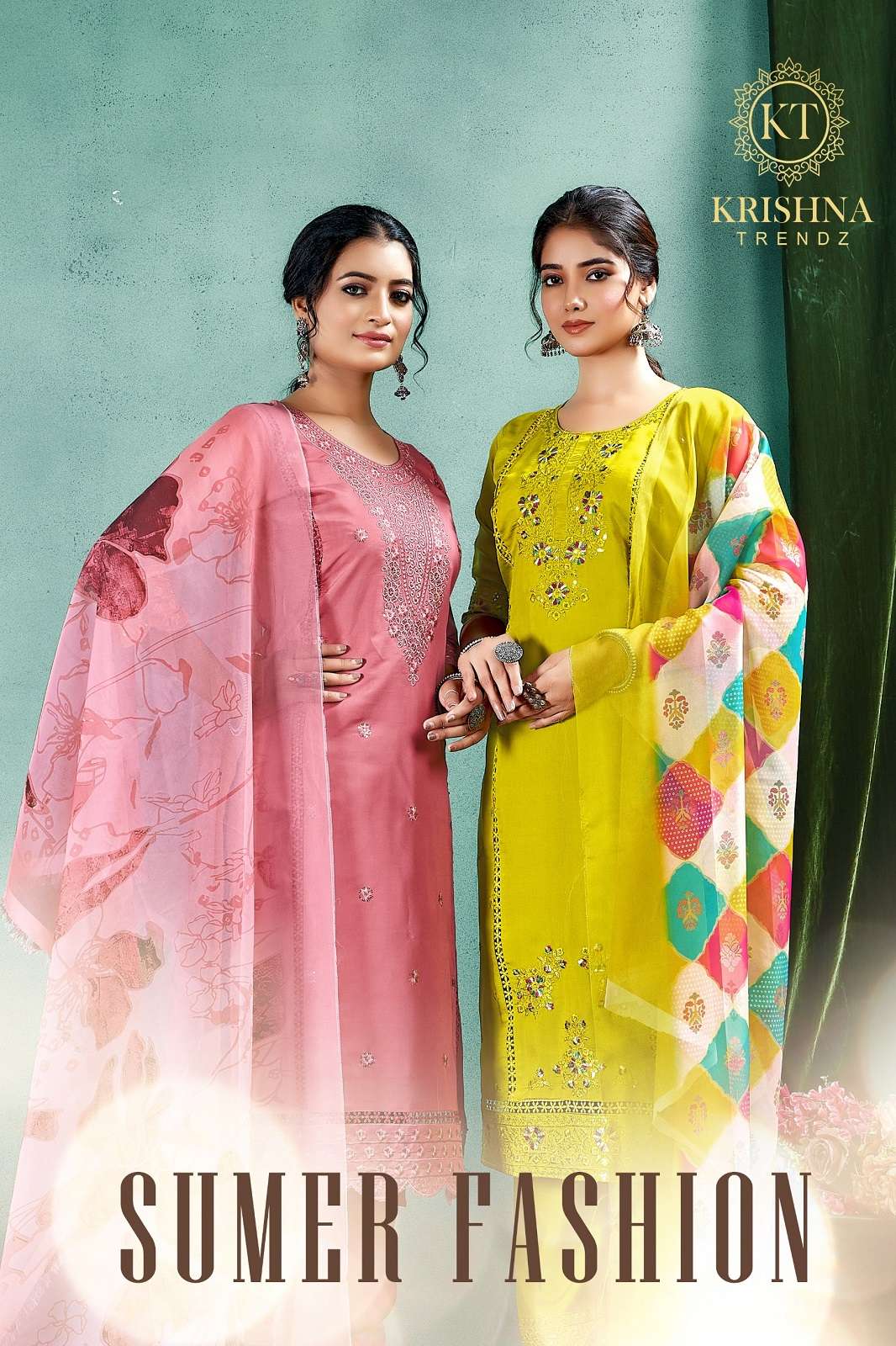 KRISHNA TRENDZ SUMMER FASHION VOL 1 KURITES COLLECTION