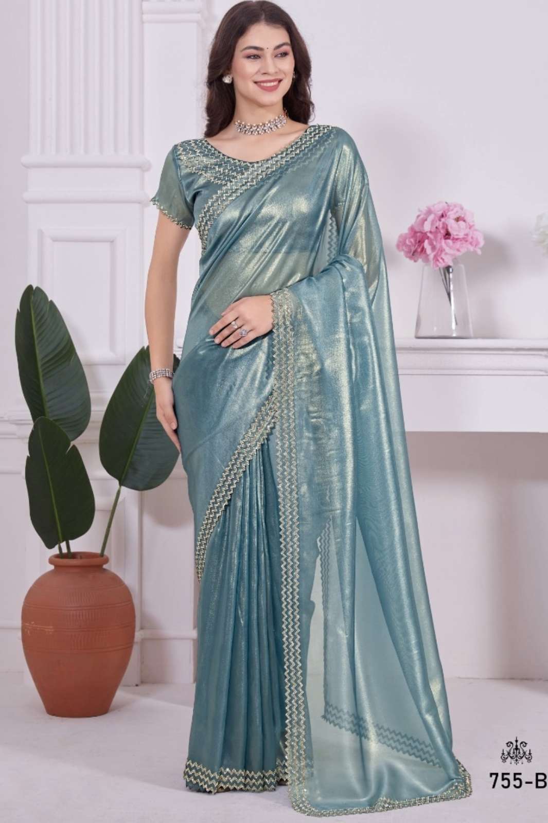 MEHEK 5642 755A TO 755E party wear designer saree