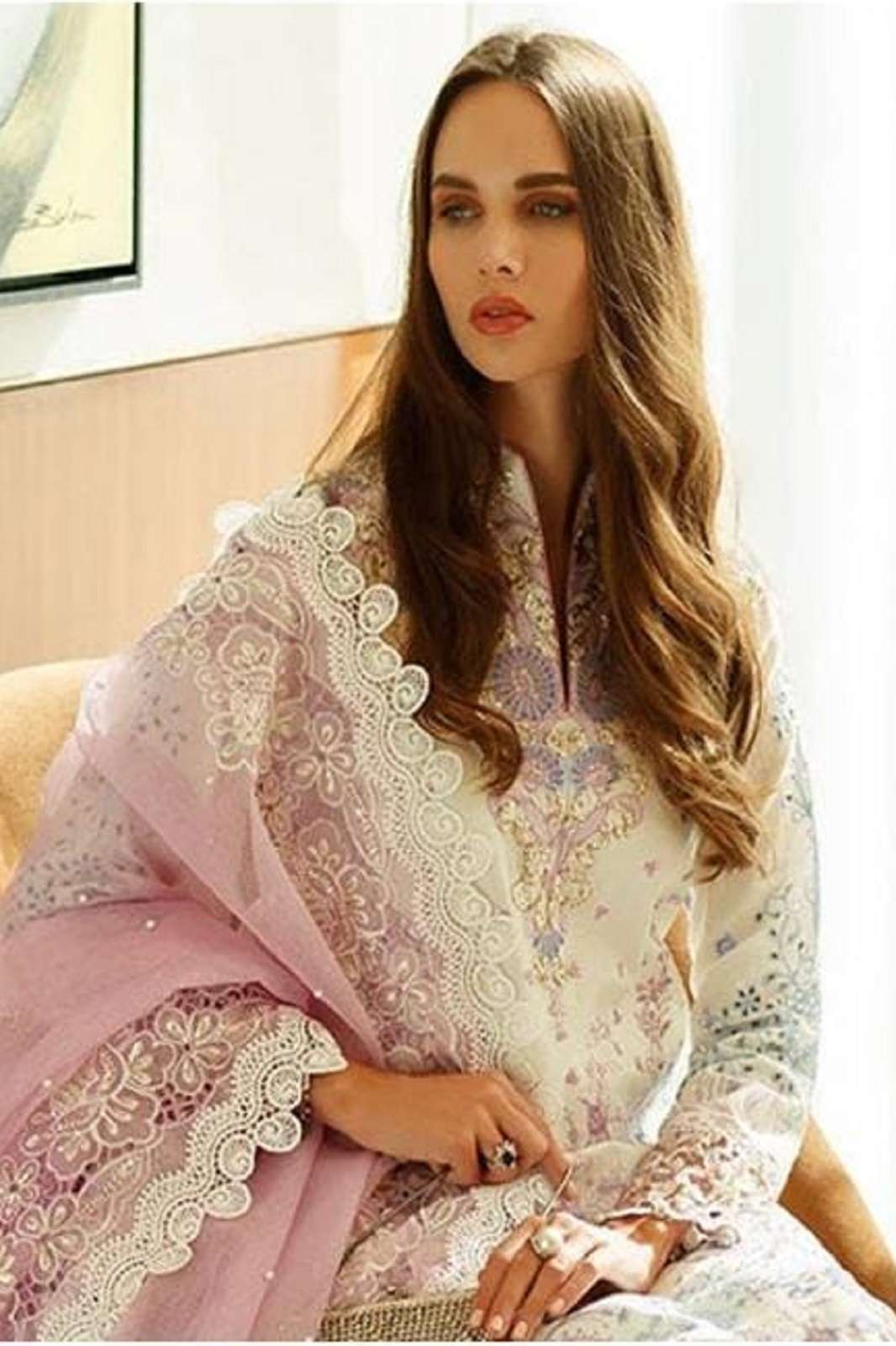 MUSHQ M 251 DESIGNER PAKISTANI SUITS