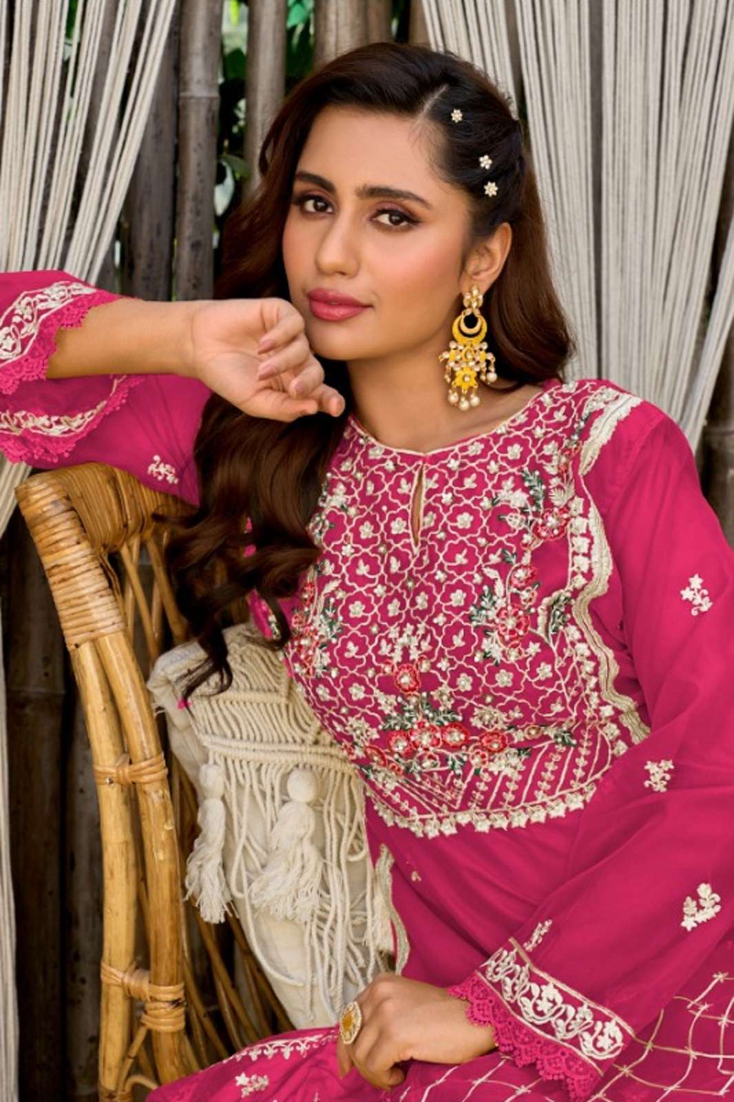 MUSHQ M 311 A TO D DESIGNER PAKISTANI SUITS