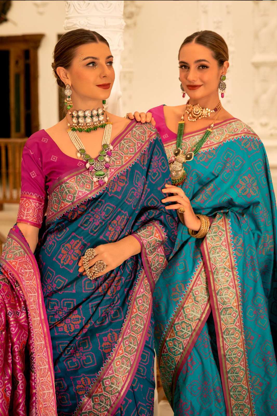 RAJPATH 6165 DARPAN SILK  Trendy Patola Banarasi Silk Saree Party Wear 