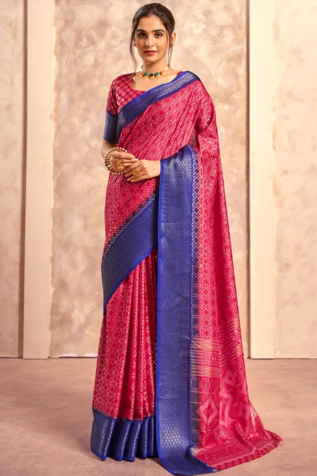 RAJPATH 6409 Cello Silk wedding wear designer soft dola saree