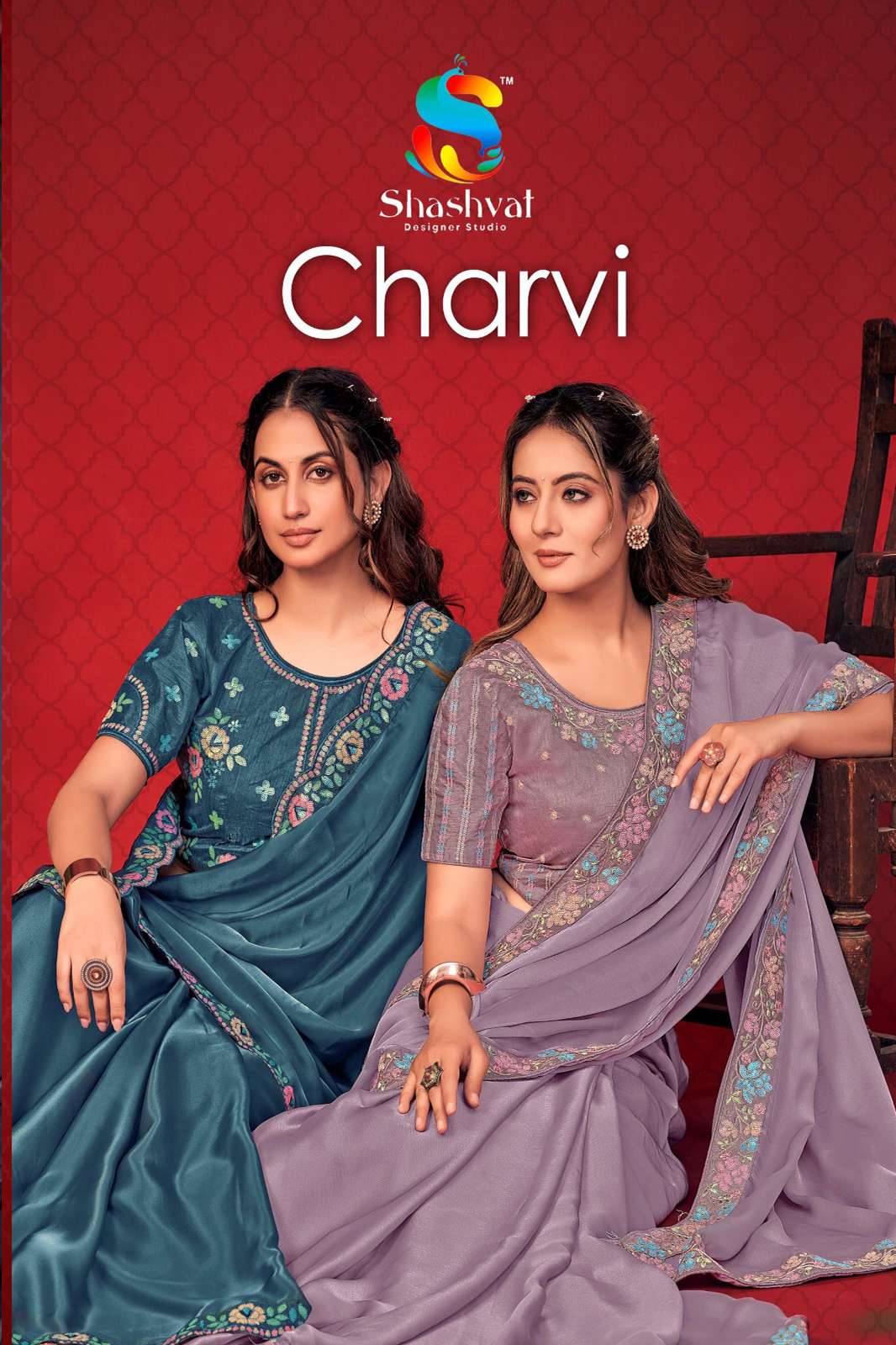 SHASHVAT 6275 CHARVI Traditional Women Party Wear Latest Collection Sarees  