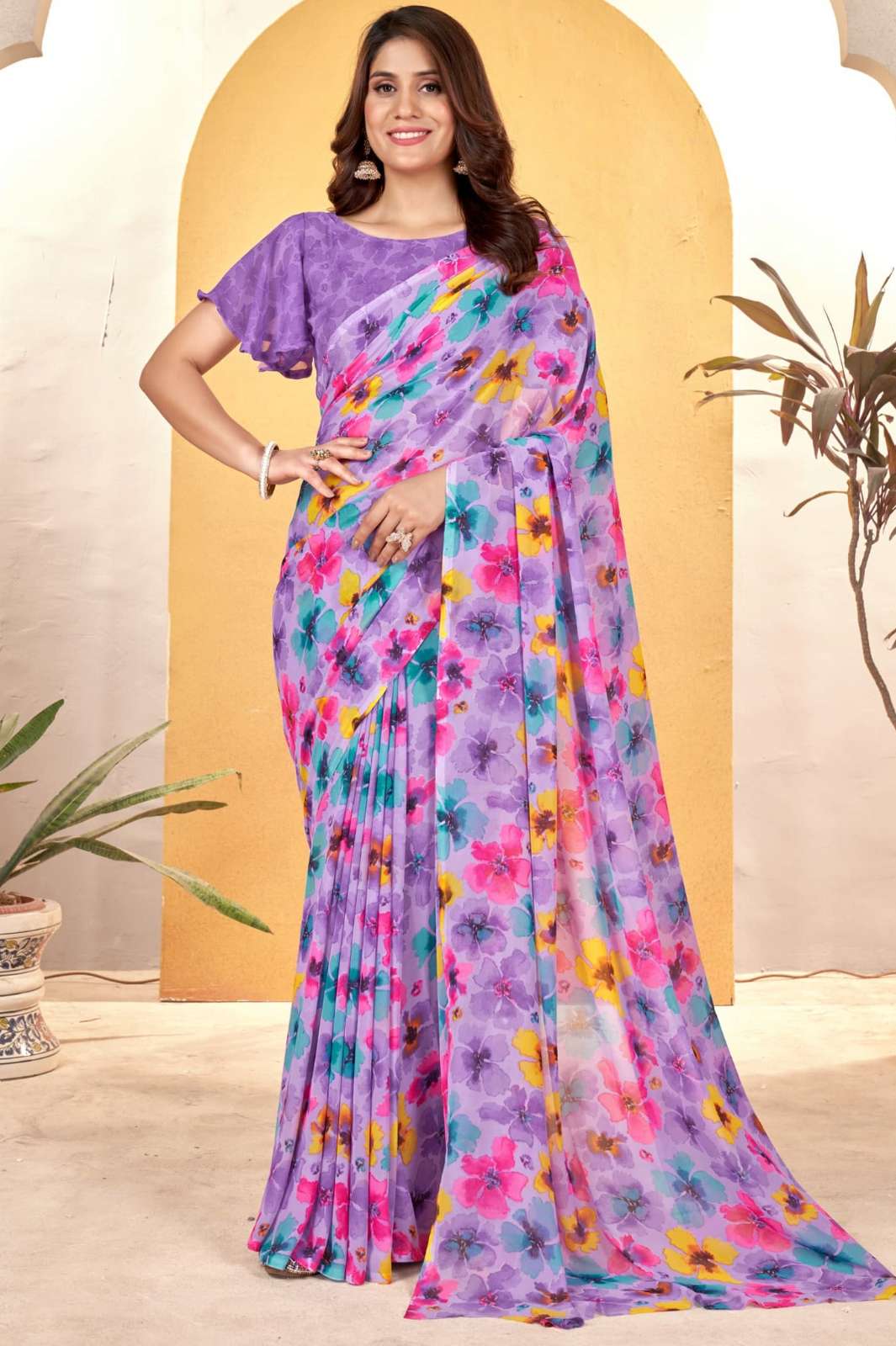 shri balaji emporium 6427 Zeeya-Radhika Vol-5 daily wear designer printed saree