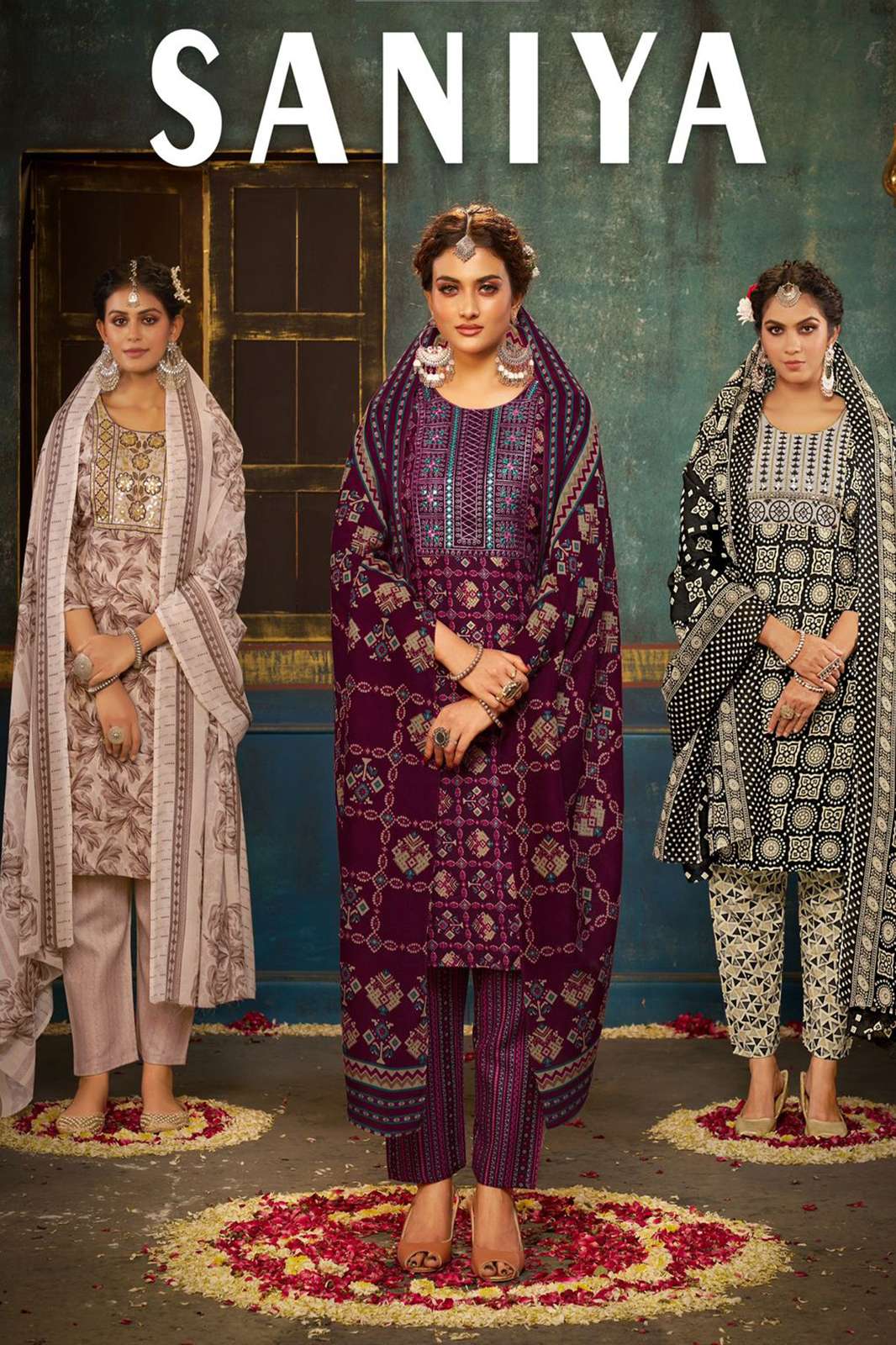 TANISHK FASHION 6160 SANIYA VOL 1 Designer Summer Collection Cotton Salwar Suit