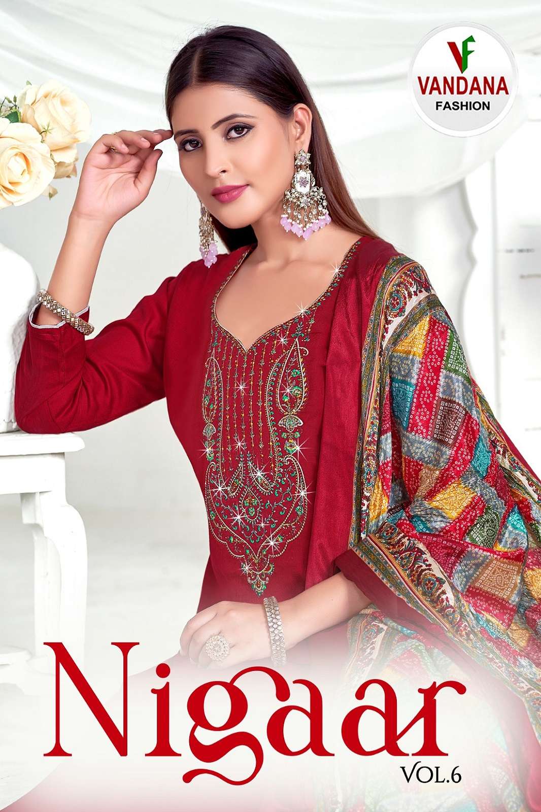 VANDANA FASHION NIGAAR VOL 6 PAKISTANI COLLECTION 