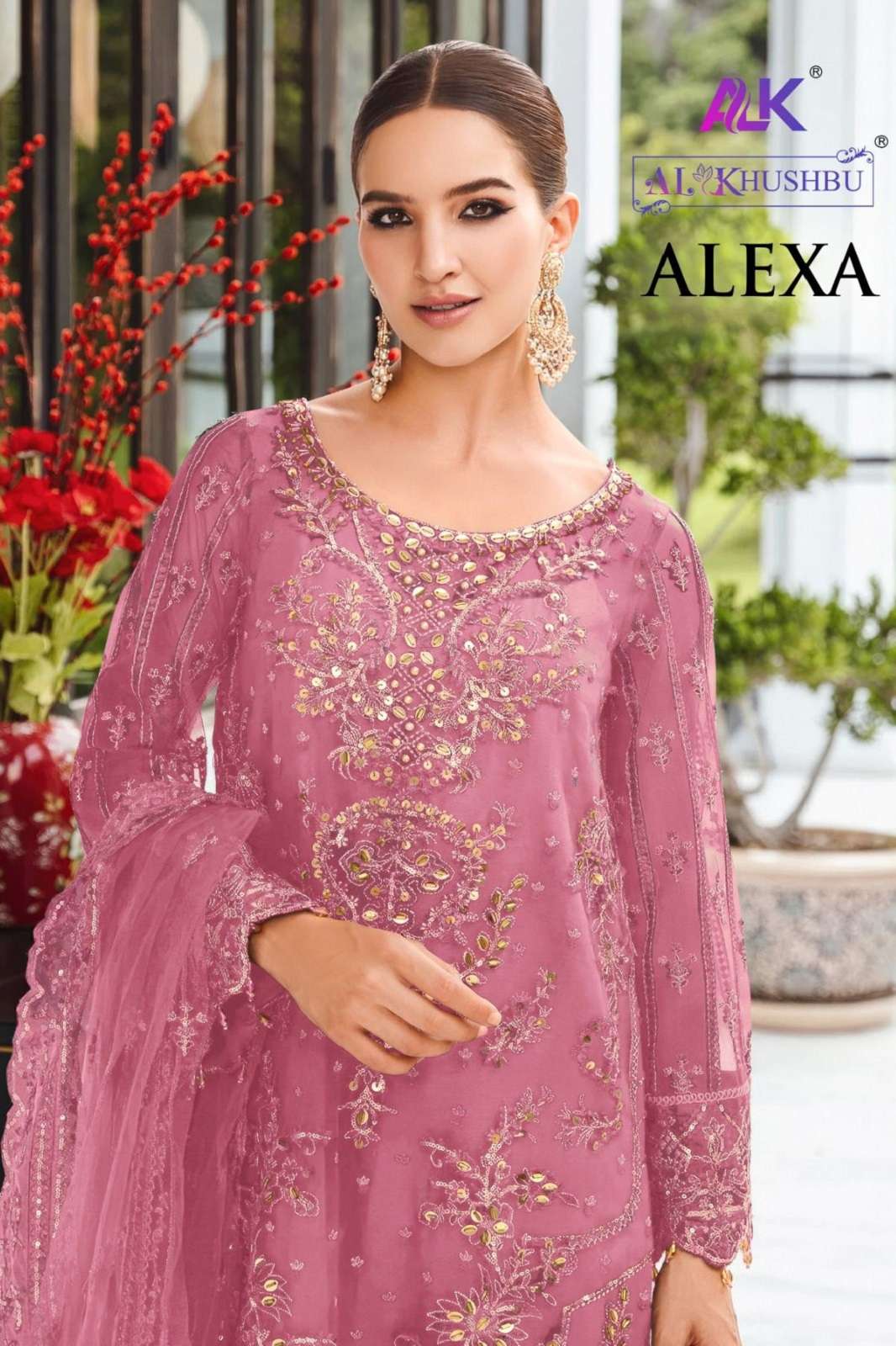 AL KHUSHBOO ALEXA VOL 1 DESIGNER PAKISTANI SUIT