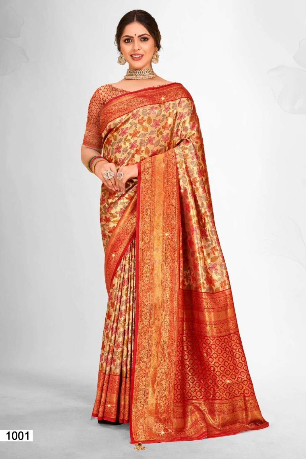 BUNAWAT 6641 Sheela 21 WEDDING WEAR DESIGNER BANARASI SILK SAREE