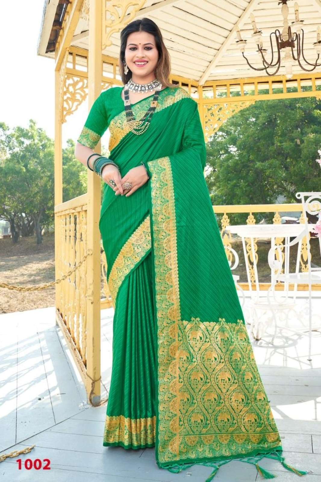 BUNAWAT 6920 SIDHIKSHA TRADITIONAL WEAR DESIGNER SILK SAREE