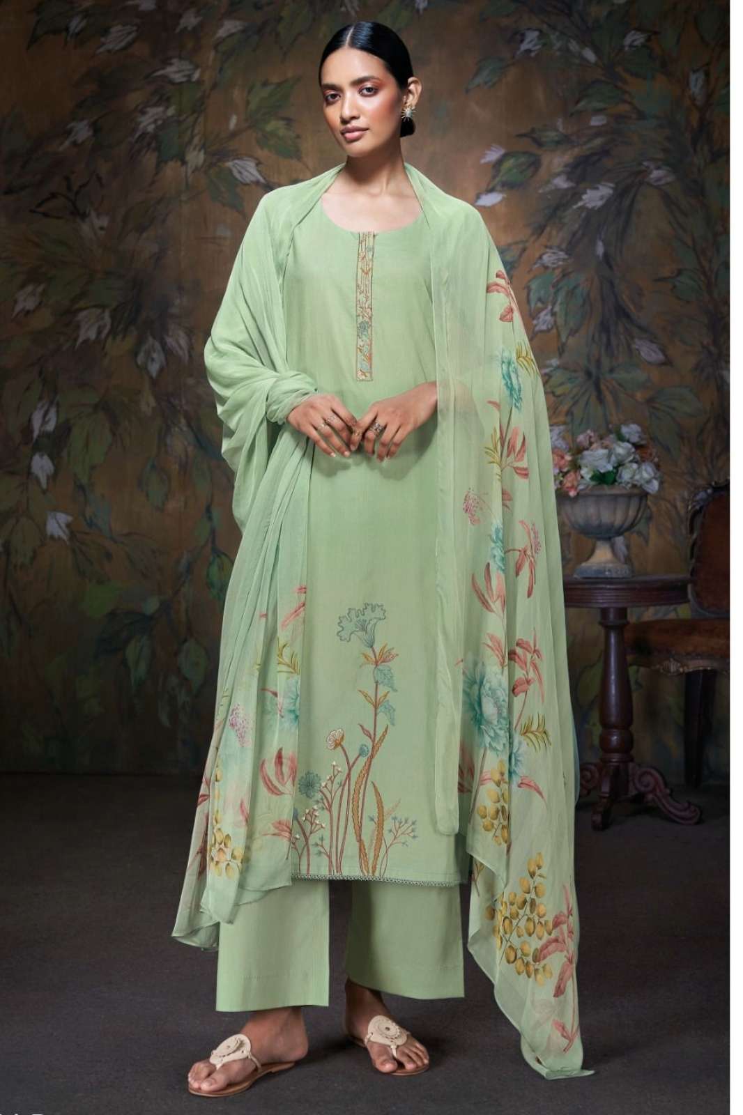 GANGA AAYUSHI LASTEST DESIGNER COTTON SUIT