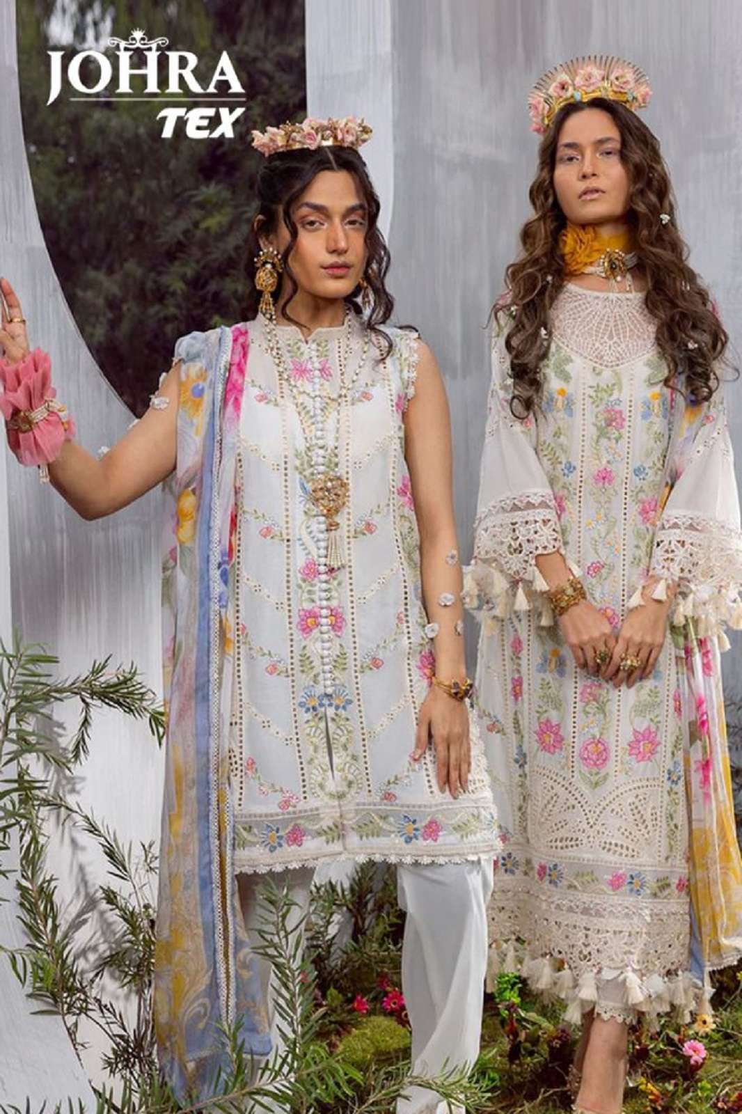 JOHRA TEX JT 143 144 145 HIT COLOURS PAKISTANI SUITS