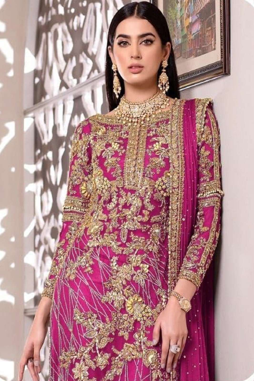 KALEESHA KF 120 NEW COLORS SEMI STICHED PAKISTANI SUITS
