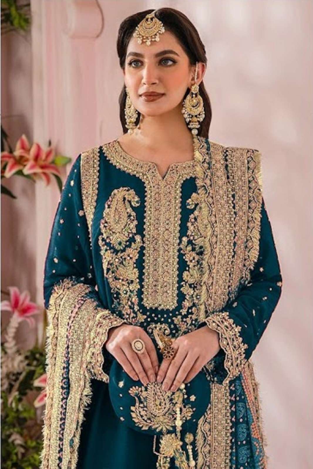 KALEESHA MARIYAM 169 SEMI STICHED PAKISTANI SUITS