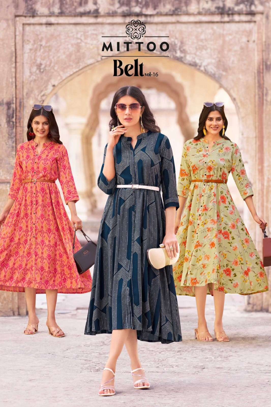 MITTOO BELT VOL 16 DESIGNER FANCY KURTIS