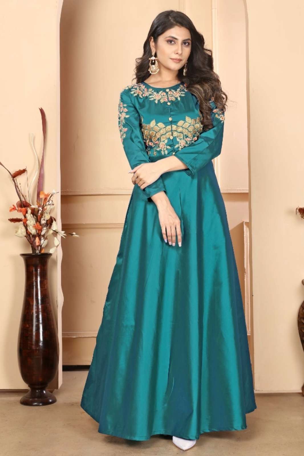 MOKSH 6624 Armani Vol-1 party wear designer gown