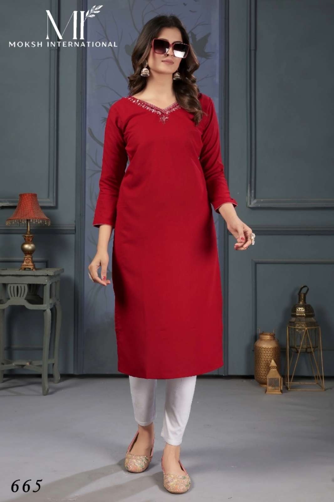 MOKSH 6844 MIRROR VOL-2??  casual wear designer suit