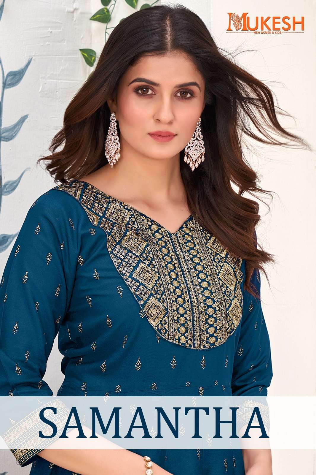 MUKESH SAMANTHA DESIGNER KURTIES COLLECTION