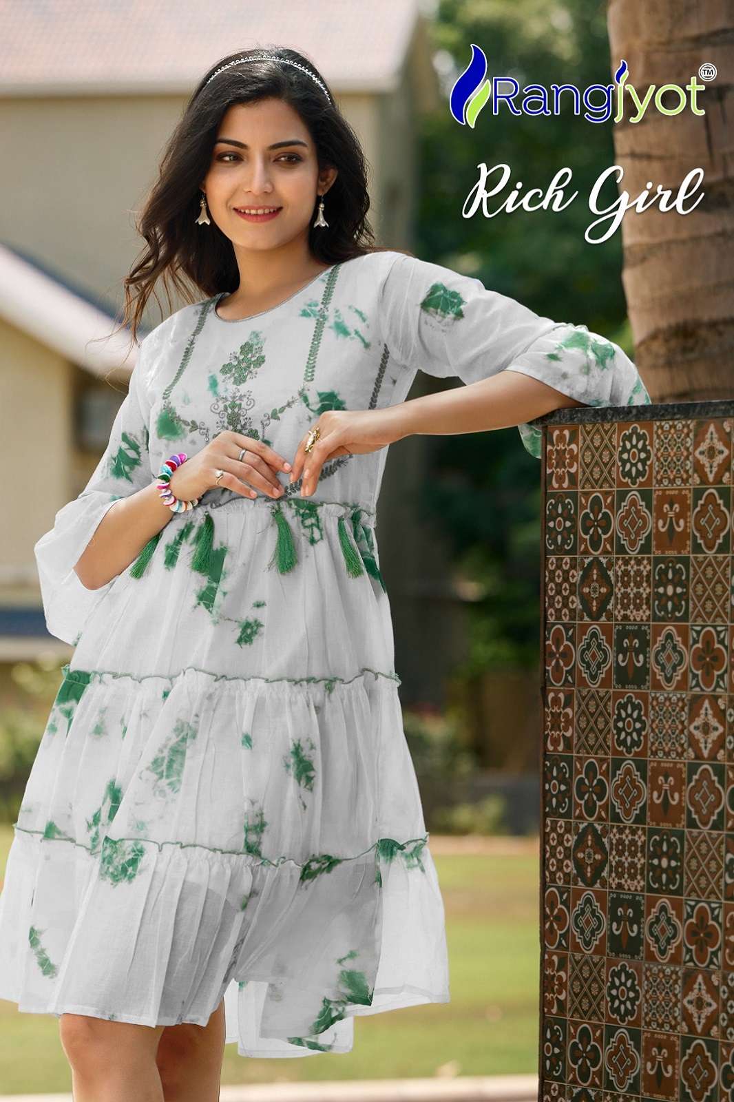 RANGJYOT RICH GIRL DESIGNER ANARKALI KURTIS