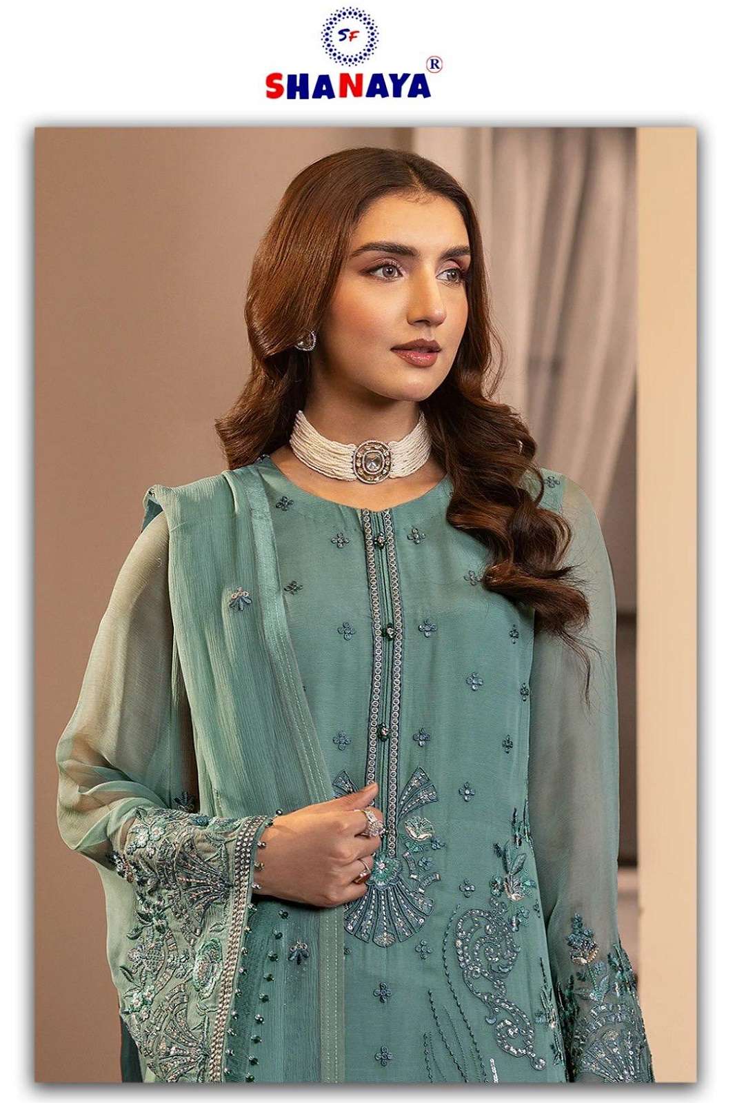 SHANAYA ROSE HAND CRAFT S 184 SEMI STITCHED SUITS