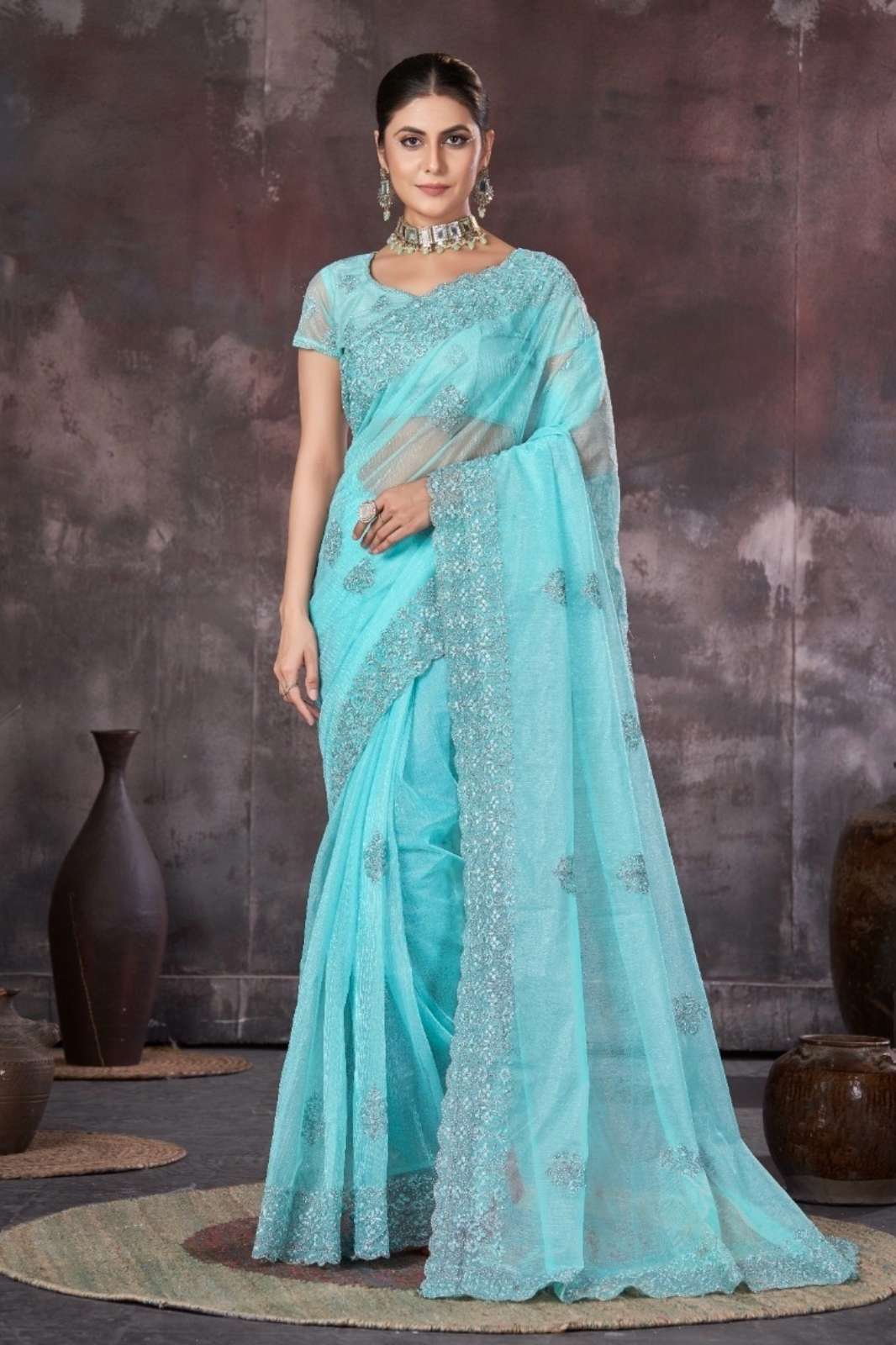 SHRI BALAJI EMPORIUM 6718 2276A TO 2276D FESTIVAL WEAR DESIGNER SAREE