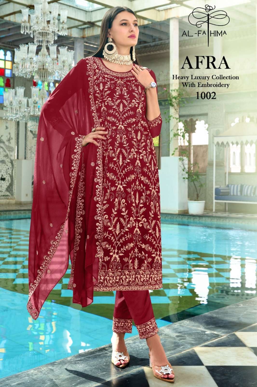 shri balaji emporium 6741 AFRA eid special pakistani style suit