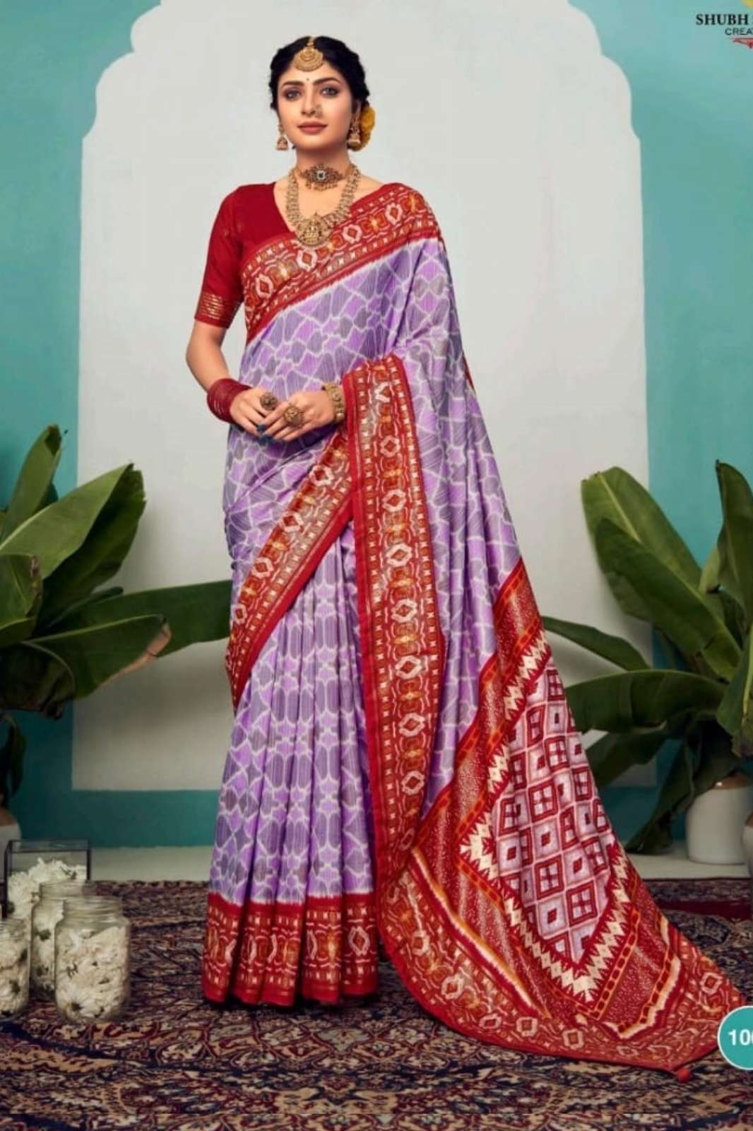 SHUBH SHREE 6923 NARAYANI TRADITIONAL PRINTED SAREE