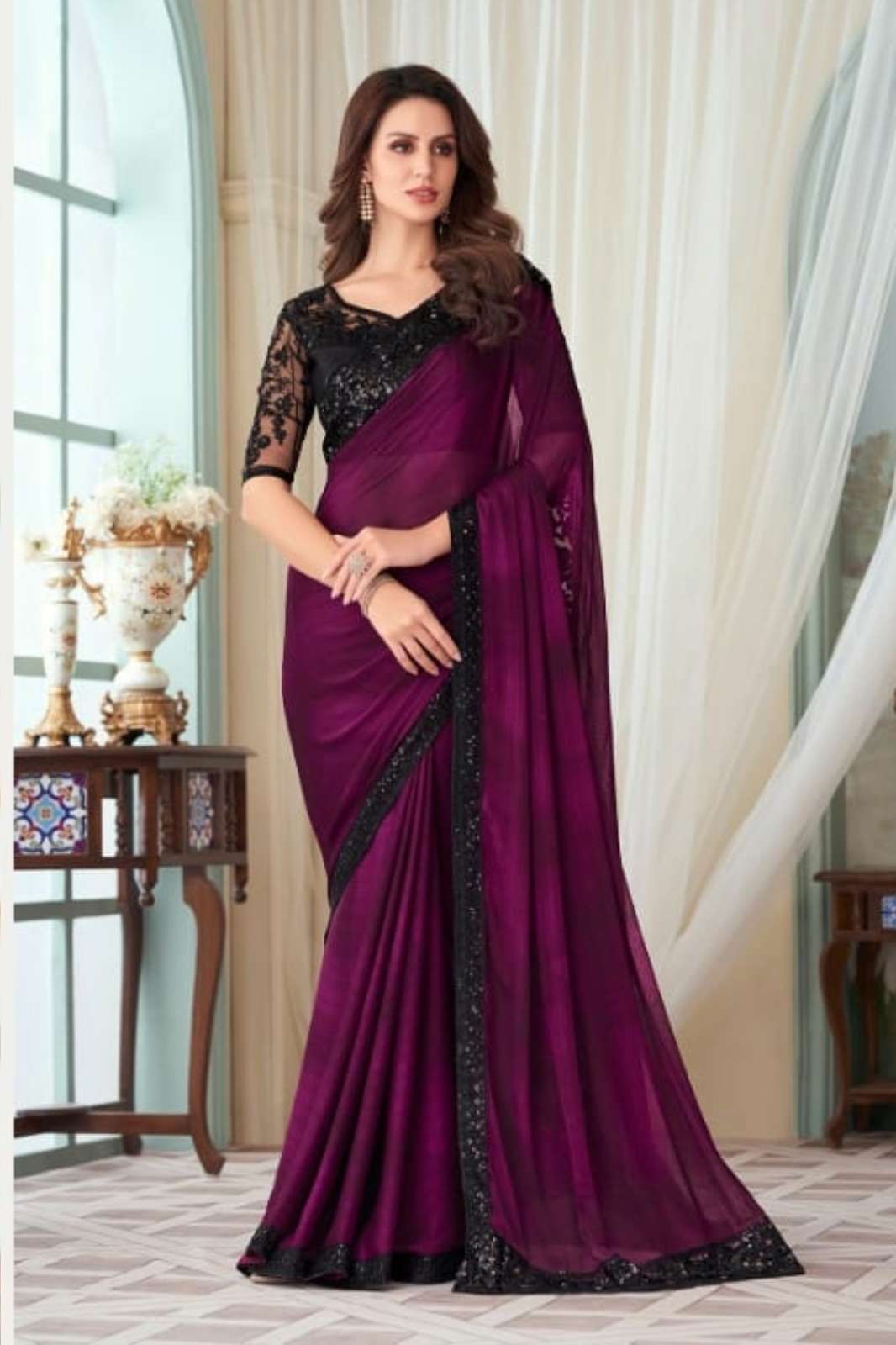 TFH 6699 DIAMOND BEAUTIFULL PARTY WEAR DESIGNER FANCY SAREE