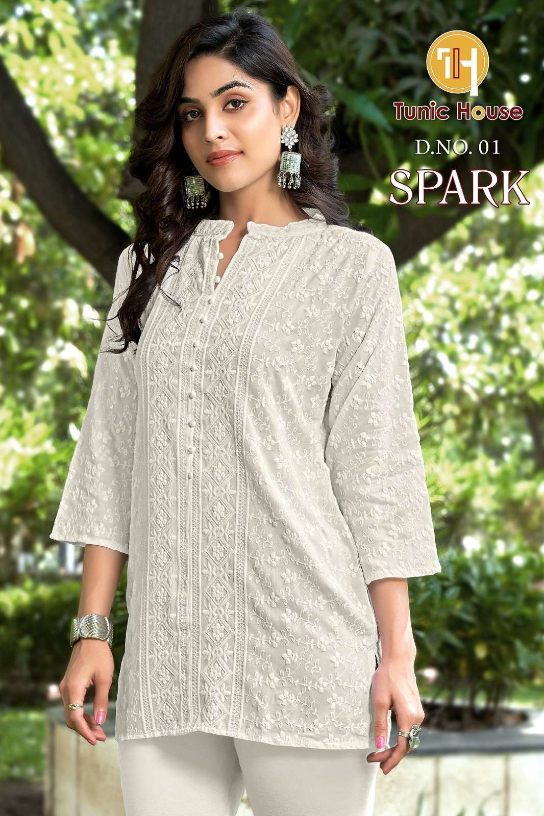 TUNIC HOUSE SPARK DESIGNER TOPS