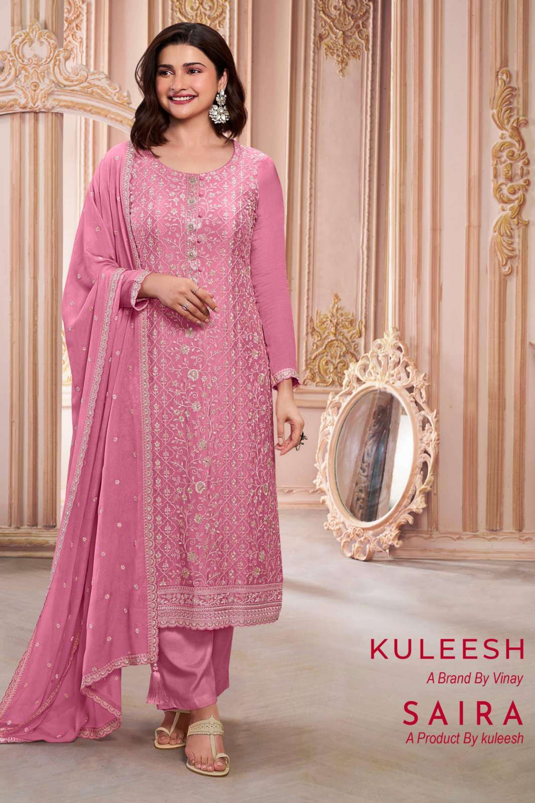 vinay 6739 KULEESH - SAIRA traditional waer designer suit