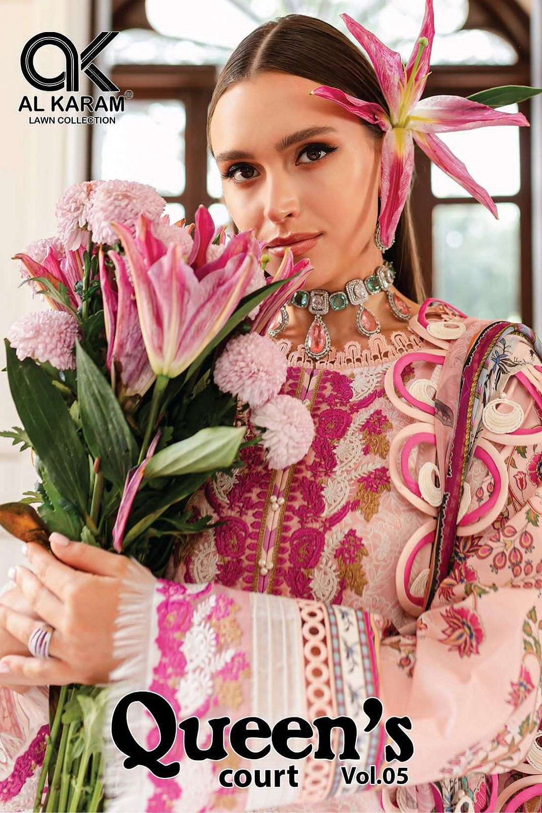 AL KARAM QUEENS COURT COL 5 PAKISTANI SALWAR SUITS