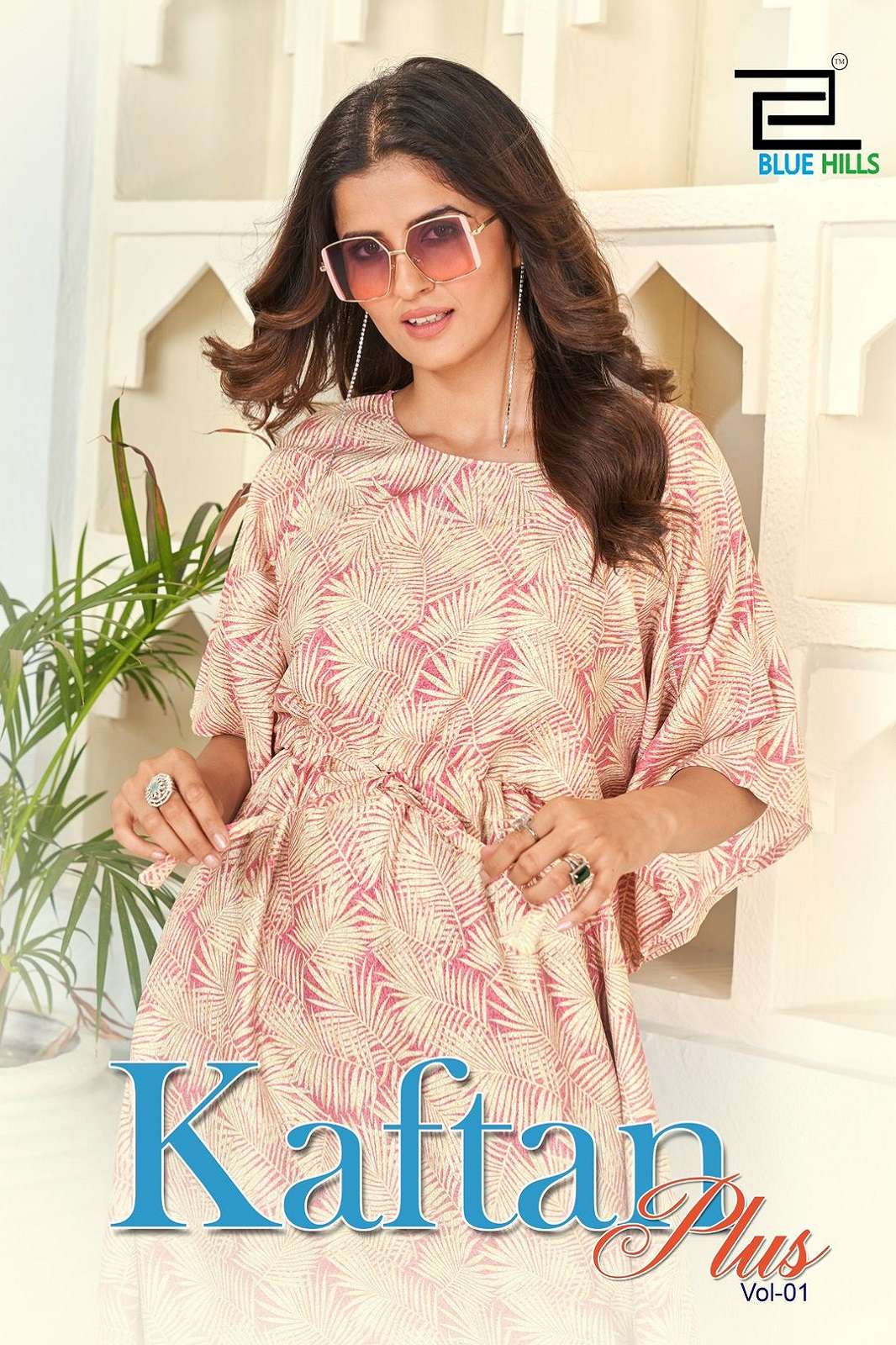 BLUE HILLS KAFTAN PLUS PRINTED COLLECTION