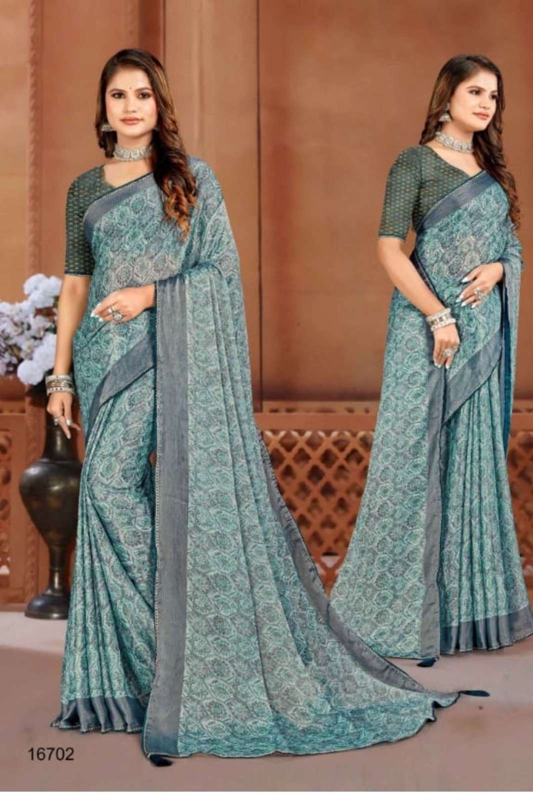 JALNIDHI 7762 BLINK IT CASUAL WEAR DESIGNER SAREE