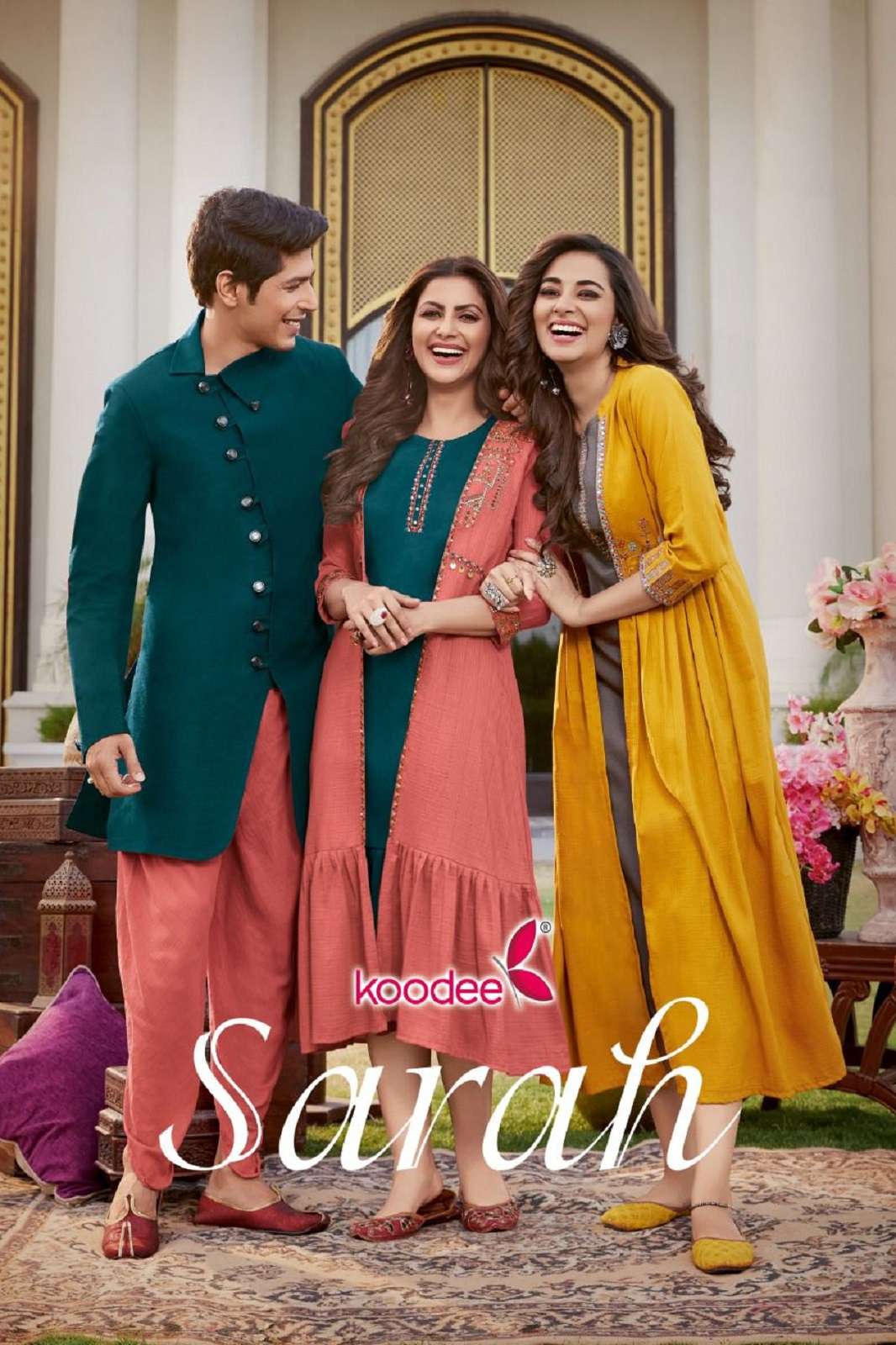 KOODEE SARAH DESIGNER ANARKALI KURTIS 