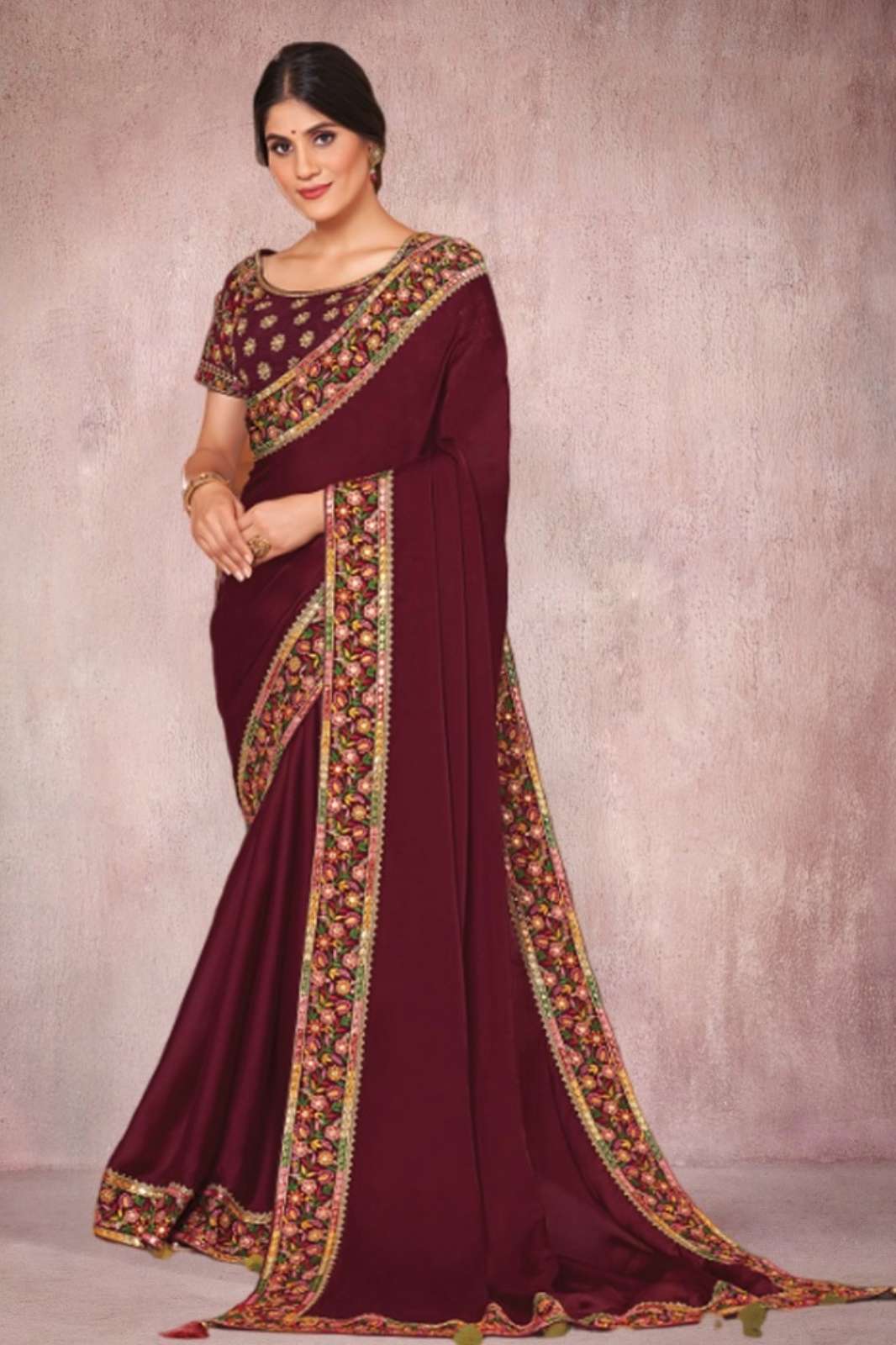 MAHOTSAV 7758 DRASHTI STONE WORK DESIGNER FANCY SAREE